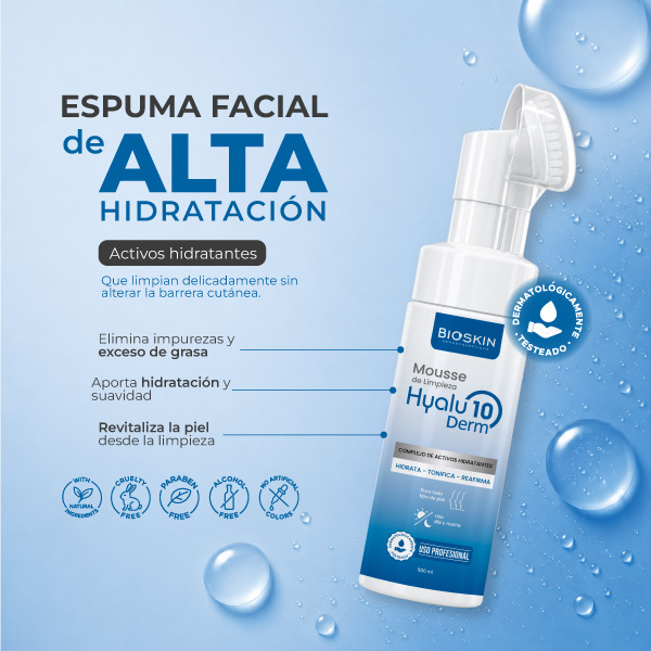 Mousse de limpieza Hyaluderm (150ml)